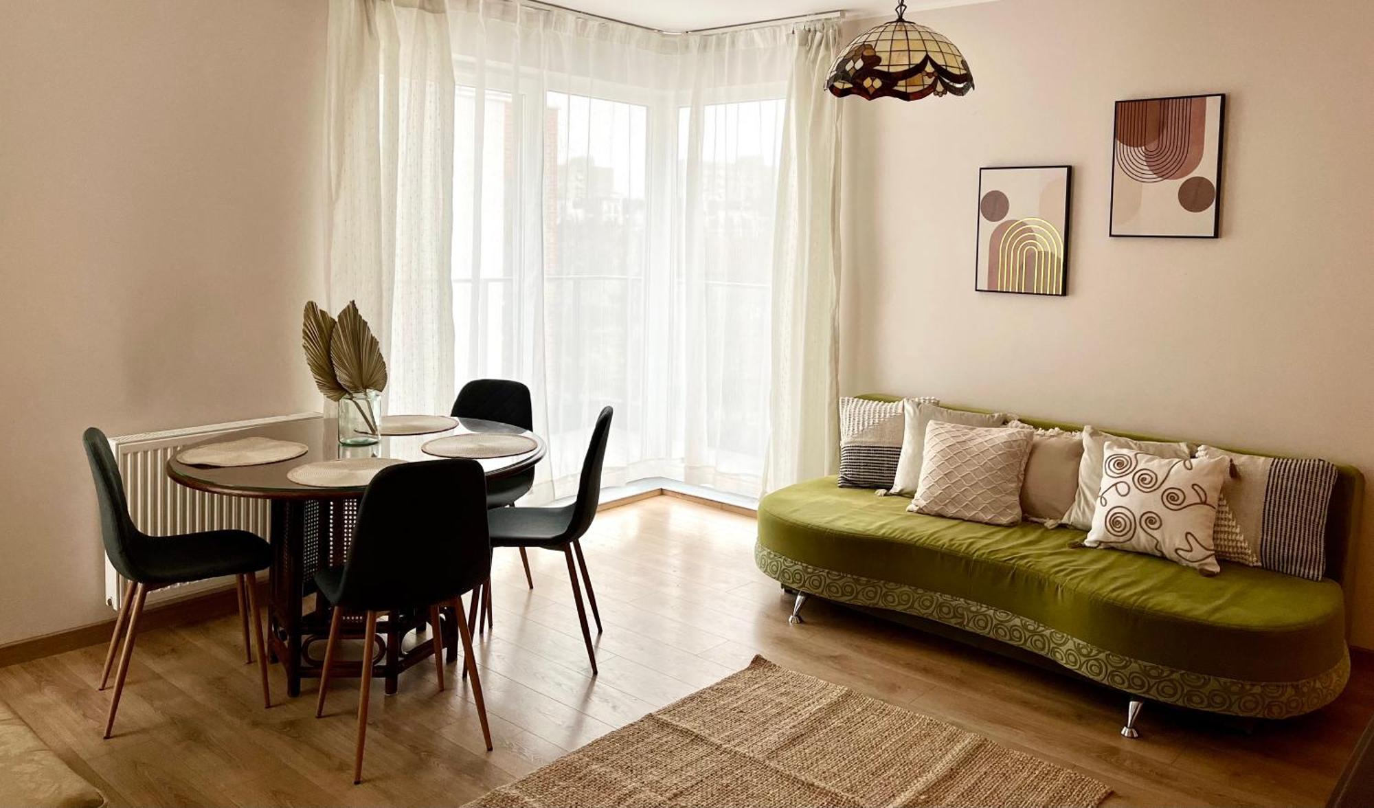 Oldtown Retro Apartment By Marina With Balcony For 6 People Gdańsk Extérieur photo